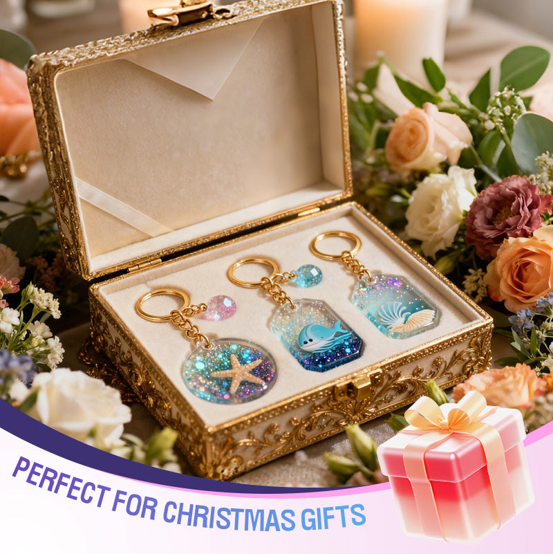 KHKD Resin Crystal Clear UV Resin Jewelry Kit