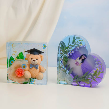 Large Silicone Mold for Flower Preservation