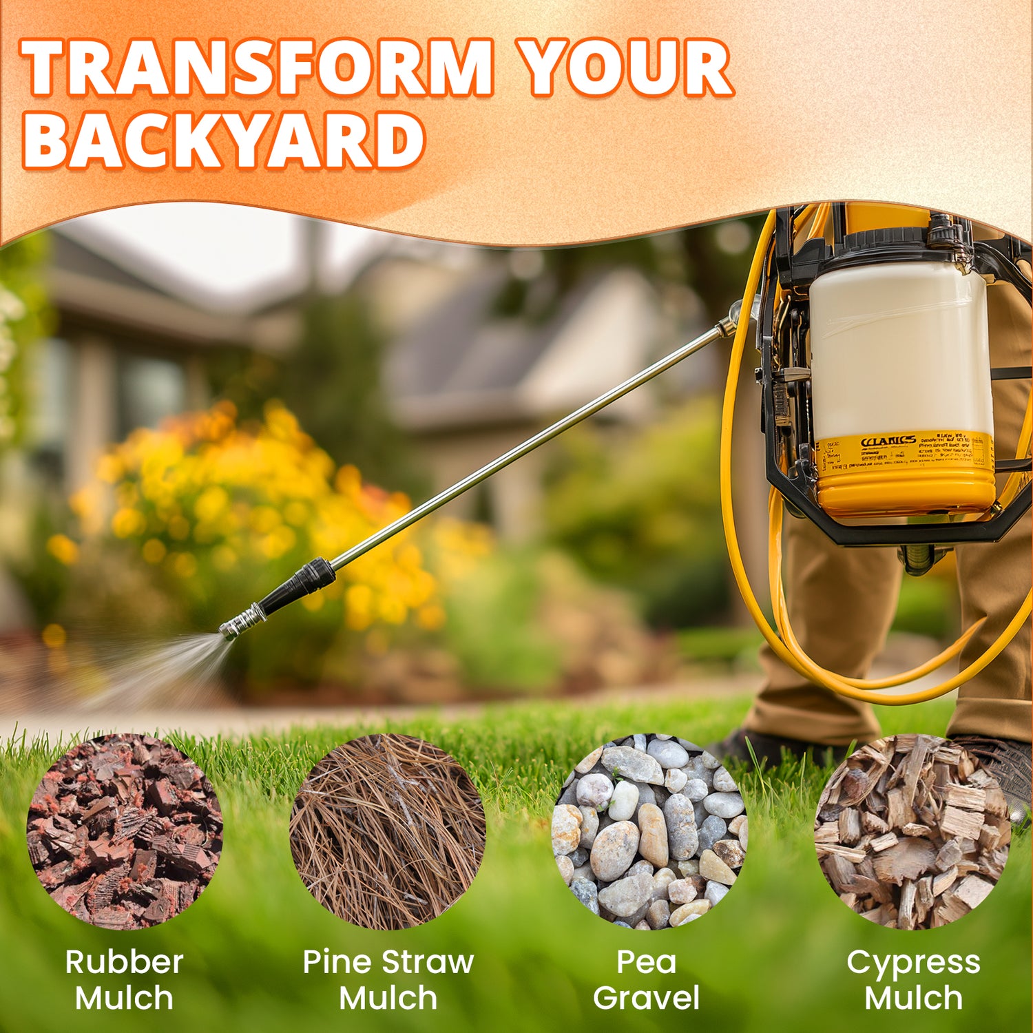 KHKD Resin Mulch Glue – Strong Outdoor Binder for Gravel &amp; Landscaping