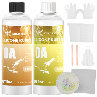 KHKD Resin Silicone Rubber for Mold Making – 0A Soft