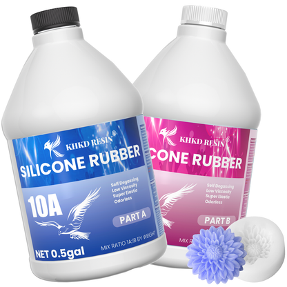 KHKD Resin Silicone Rubber for Mold Making – 10A Medium