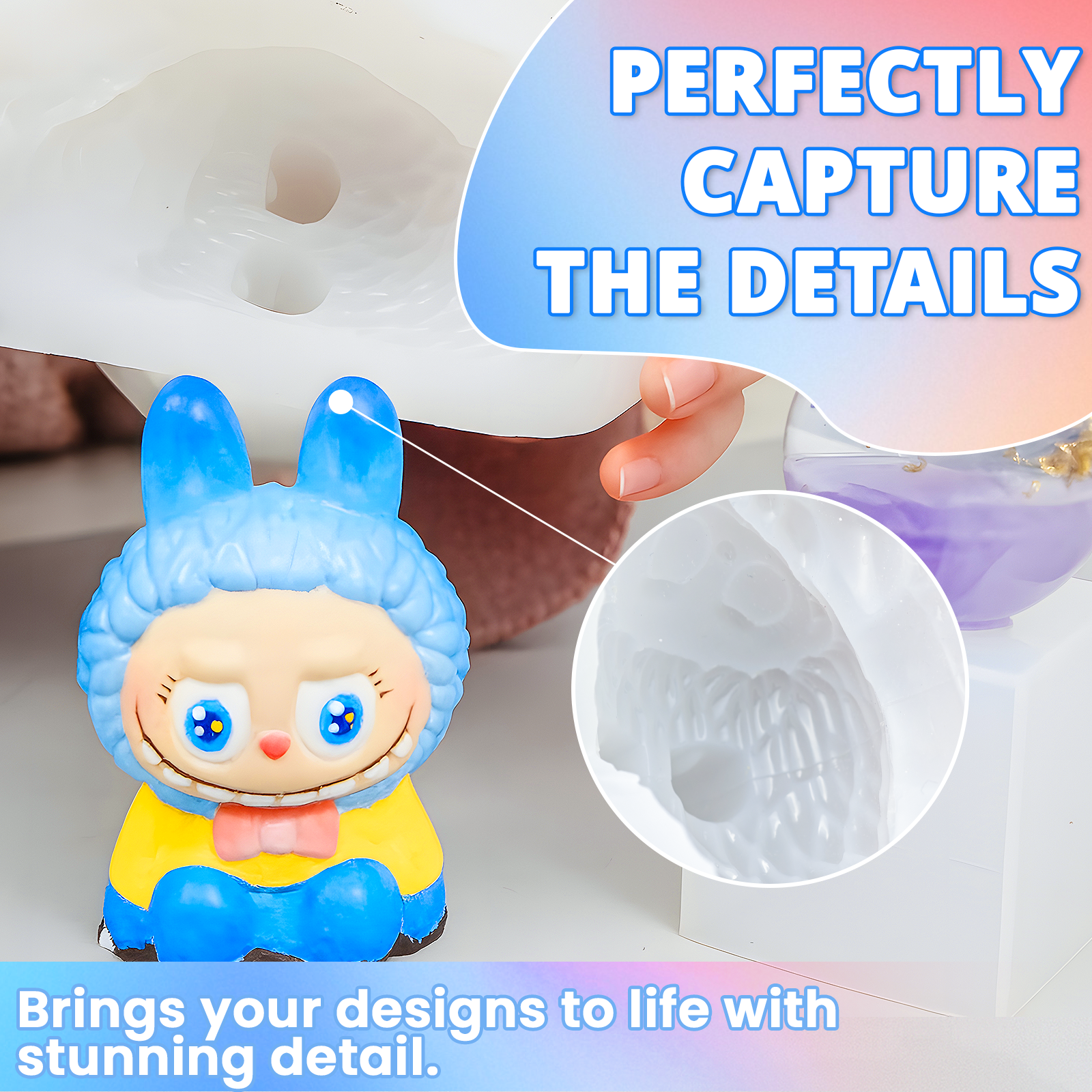 KHKD Resin Silicone Rubber for Mold Making – 10A Medium