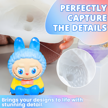 KHKD Resin Silicone Rubber for Mold Making – 10A Medium