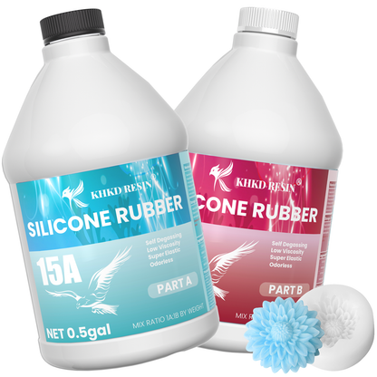 KHKD Resin Silicone Rubber for Mold Making – 15A Firm